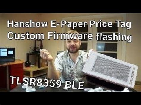 Custom BLE firmware for Hanshow E.